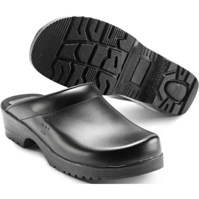 Afbeelding van Sika Flexika 1186 Unisex Schoenklomp met Open Hak Zwart