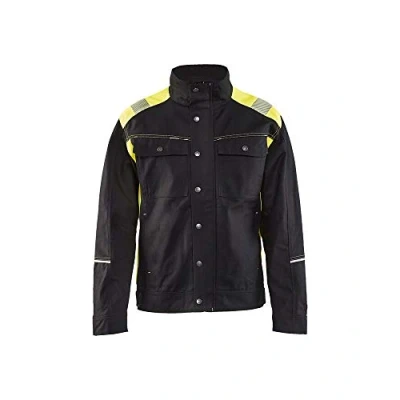 Afbeelding van Blåkläder 4095 1370 Jack Ongevoerd Visible Zwart/Geel maat L