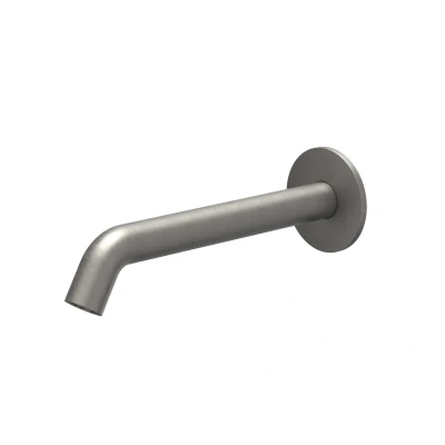 Afbeelding van IVY baduitloop inkortbaar Geborsteld Metal Black PVD Tijdloze uitstraling