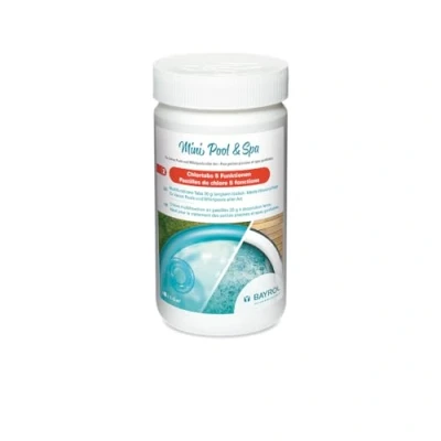 Afbeelding van BAYROL Mini Pool &amp; Spa Chloor Tabs 20g 5 Funkionen Kleine chloortabletten voor kinderbadjes, whirlpool, opbouwzwembad. zwembad