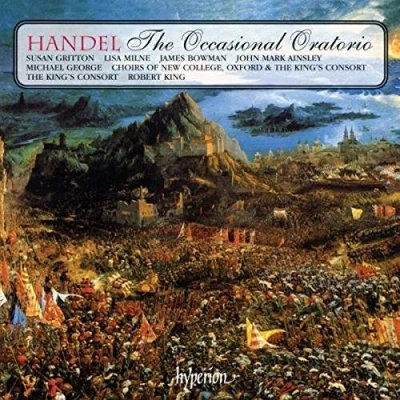 Afbeelding van The King&#039;s Consort, Robert King Händel: Occasional Oratorio (CD)