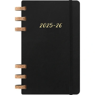 Afbeelding van Moleskine, Agenda, 12mSpiralStudi 25/26 L SC Sz (15 x 21 cm, Engels)