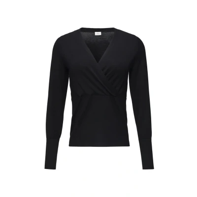 Afbeelding van s.Oliver BLACK LABEL Pullover in wikkellook, 9999, 34