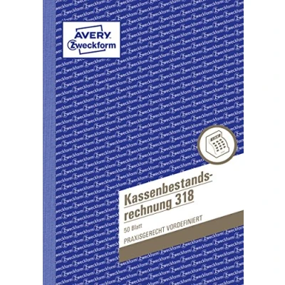 Afbeelding van Zweckform kasverslag/318 DIN A5 staand wit 50 vel (Duitstalig)