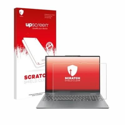 Afbeelding van upscreen Screenprotector voor Lenovo IdeaPad 5 2 in 1 Gen 9 16&quot; Folie Beschermfolie transparant