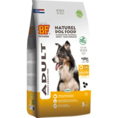 Afbeelding van 4x BF Petfood Adult Graanvrij Hondenvoer Kalkoen 3 kg