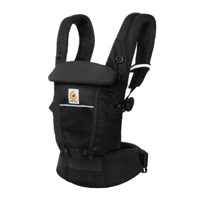 Afbeelding van Ergobaby Buikdrager 3P Adapt SoftFlex Onyx Black