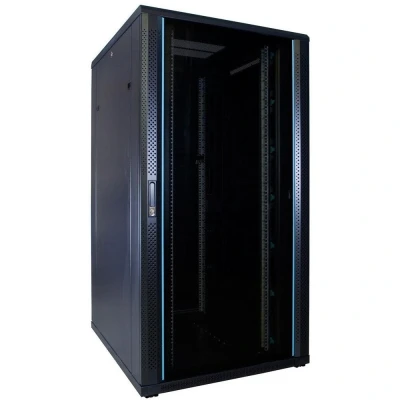 Afbeelding van DSIT 32U serverkast / serverbehuizing met glazen deur 800x1000x1600mm (BxDxH) 19 inch