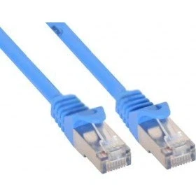 Afbeelding van InLine® Patchkabel, FTP, Cat.5e, blauw, 0.3m,