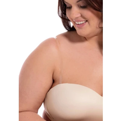 Afbeelding van MAGIC silicone Bra Straps 1,5 cm Transparent One Size Dames