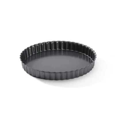 Afbeelding van DE BUYER 4706 taartvorm, roestvrij staal, zwart, 19 x 18,8 2,4 cm