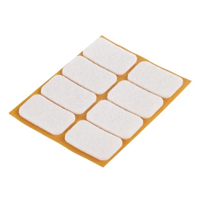 Afbeelding van Fix o moll viltglijder 22mmx36mm wit