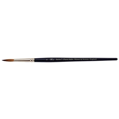 Afbeelding van Winsor &amp; Newton 5007005 Serie 7 Aquarelpenseel, Kolinski ronde kwast nr. 5 3,5 mm, kwaliteit met de hand gemaakt