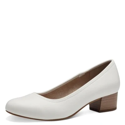 Afbeelding van Jana 8 22360 42 pumps voor dames, wit, 41 EU breed, Breed