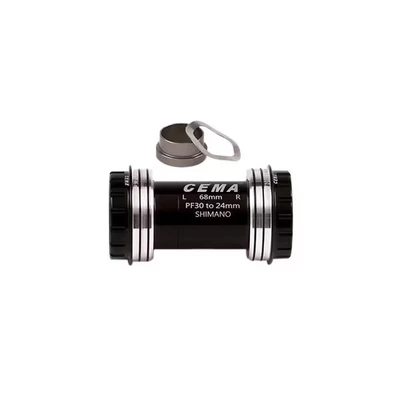Afbeelding van CEMA Bracketas PF30 Interlock SRAM GXP Keramisch Zwart