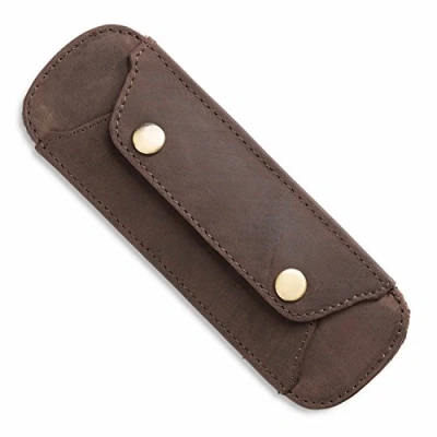 Afbeelding van LEABAGS Premium schouderkussen, schoudervulling van echt buffelleer, vintage look, schouderriem voor tassen, leren met anti slip pad, 18 x 6 cm, nootmuskaat