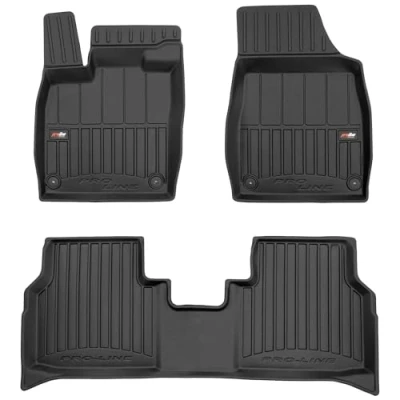 Afbeelding van M MOTOS Auto Vloermatten van rubber voor Skoda Enyaq iV vanaf 2020 Verbeter uw reiscomfort met Anti Slip Mat Car 3D alle weersomstandigheden, bescherming tegen vuil