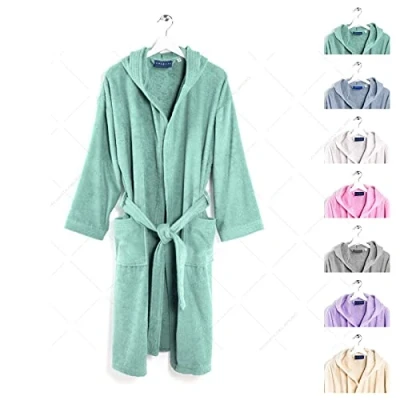 Afbeelding van Caleffi Badjas met capuchon, Confetto, M/L