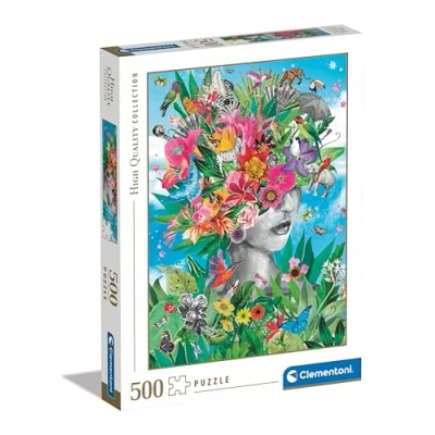 Afbeelding van Clementoni Legpuzzel Head in The Jungle, 500st.