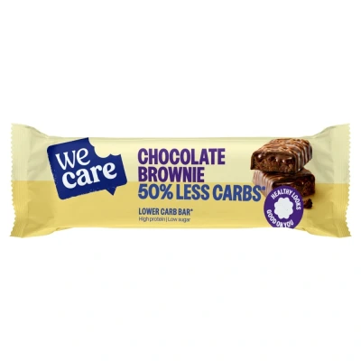 Afbeelding van WeCare Chocolate Brownie reep (60 gr)