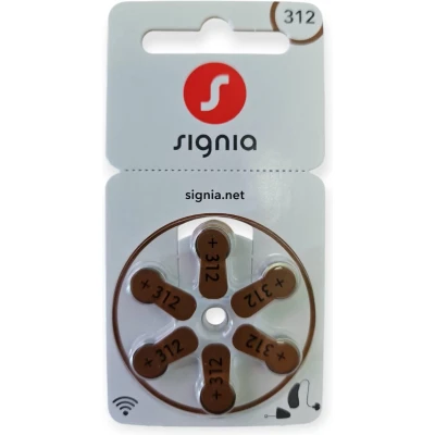 Afbeelding van Signia P312 hoortoestel batterij