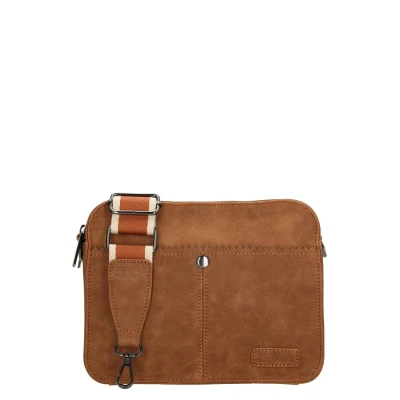 Afbeelding van Zebra Trends Cynthia Shoulderbag brown Damestas