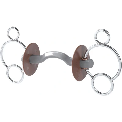 Afbeelding van Beris 3 Rings Bit Konnex met Zachte Tongboog 14cm