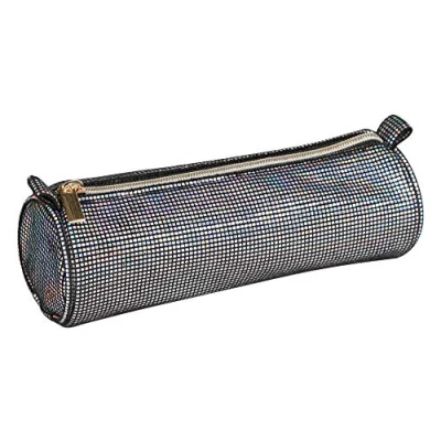 Afbeelding van Clairefontaine 420023C een rond etui, 7 x 22 cm, disco zwart