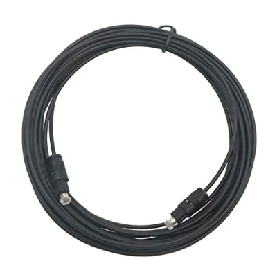 Afbeelding van Pxyelec 15M Zwarte Digitale Kabel van SPDIF TosLink de Vezel Optische Audio