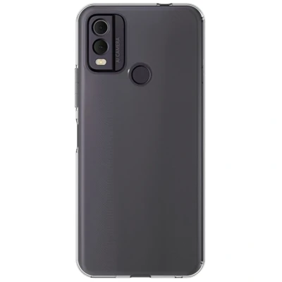 Afbeelding van Nokia C32 Hoesje Siliconen en TPU (zacht) iMoshion Softcase/Backcover Transparant Telefoonhoesje