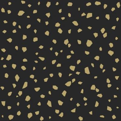 Afbeelding van Esta Home Black &amp; White 139134 (With a splash of gold) (*Gratis Lijm Actie) Zwart Goud