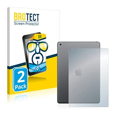 Afbeelding van BROTECT (2 Stuks) Schermbeschermer voor Apple iPad 10.2″ WiFi 2021 (Achterkant, 9 Gen.) Screen Protector Transparant