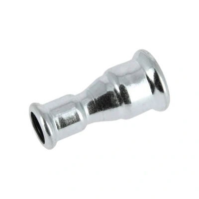 Afbeelding van Bonfix Perskoppeling Staal Rechte verloopsok 15x12mm