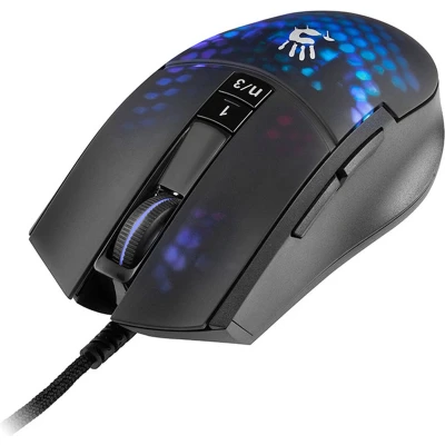 Afbeelding van A4tech Bloody L65 MAX RGB Gaming Muis USB Achtergrondverlichting 9 knoppen