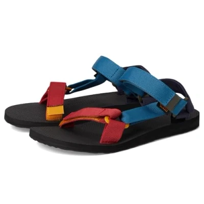Afbeelding van Teva Mush Slide voor heren, Blauw Koraal Multi, 43 EU