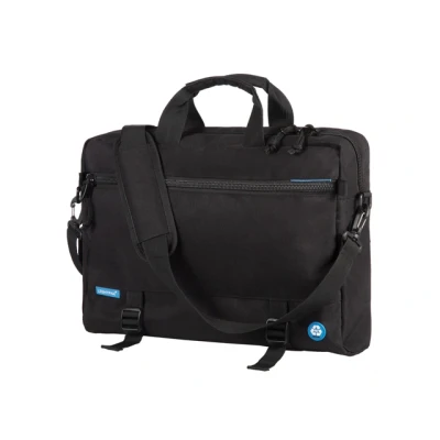 Afbeelding van Juscha JU 46201 Multi 3 In 1 Tas RPET Zwart Laptop , Rug En Schoudertas Materiaal: Gerecycled PET