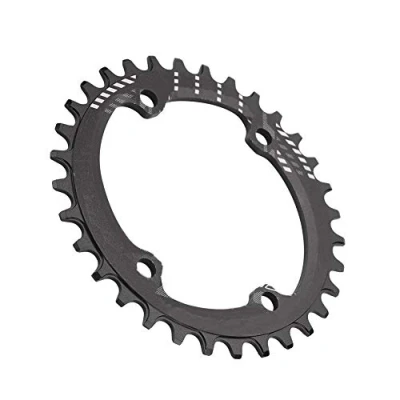 Afbeelding van Alomejor 32/34/36/38T Fiets Trapas Tray BCD 96 mm Brede Enkele Ring voor M6000 M7000 M8000 (32T zwart)