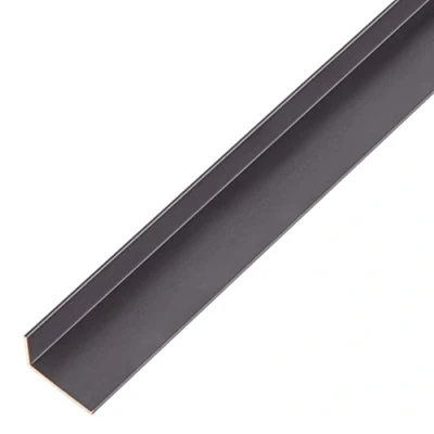 Afbeelding van Alberts 489311 Hoekprofiel Aluminium, zwart geanodiseerd 1000 x 20 10 mm