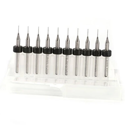 Afbeelding van 10 stuks PCB printplaat tip spiraalfluit carbide boor 0.1mm 1.4mm (0.3mm)