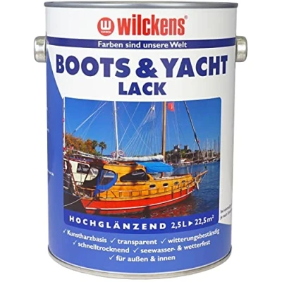 Afbeelding van Wilckens Boots &amp; jachtlak 2,5 l bootlak kunsthars heldere lak verf