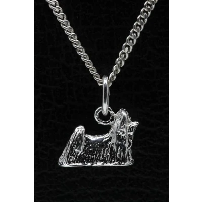 Afbeelding van Zilveren Maltezer ketting hanger klein