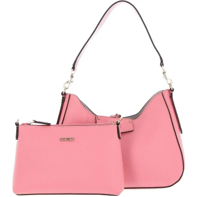 Afbeelding van GUESS Schoudertas Eco Brenton Hobo Pink Zalmroze