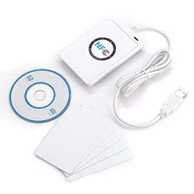 Afbeelding van NFC ACR122U RFID Intelligente lezer/schrijver zonder contacten, SDK, 5xMifare IC kaart