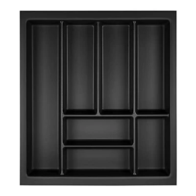 Afbeelding van Orga Box Junker SLIM Bestekinzet 425 x 476 mm lavagrijs met parel structuur vor 500 Kast Keuken Ladeinzet passend voor SO ladesysteem