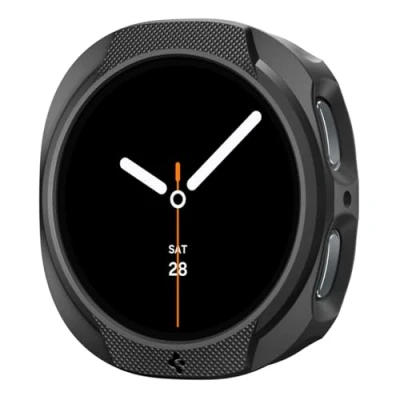 Afbeelding van Spigen Liquid Air Case Compatibel met Samsung Galaxy Watch 8 40mm (2025) Mat Zwart