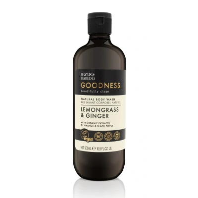 Afbeelding van Baylis &amp; Harding Goodness Douchegel Citroengras Gember 500ML
