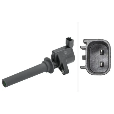 Afbeelding van HELLA 5DA 358 168 571 bobine 2 polig 12V Bougieschacht