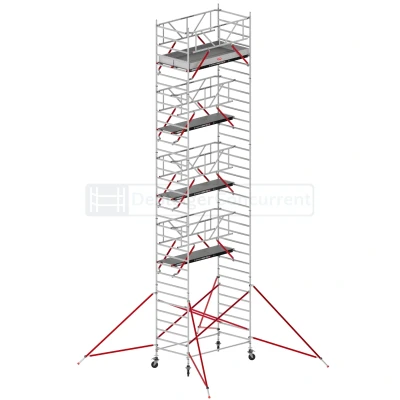 Afbeelding van Rolsteiger Altrex RS TOWER 52 SafeQuick L245xB135cm 11.20m werkhoogte Fiber Deck platformen