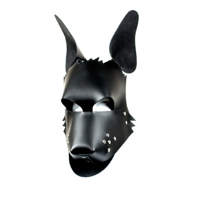 Afbeelding van Leren Masker Dogface