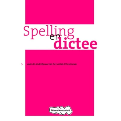 Afbeelding van Taalwerkschriften Spelling en dictee
